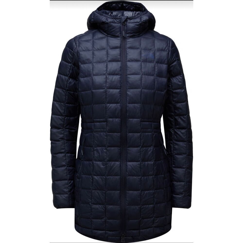 The North Face Thermoball Eco Insulated Hooded Parka Shady Blue Large